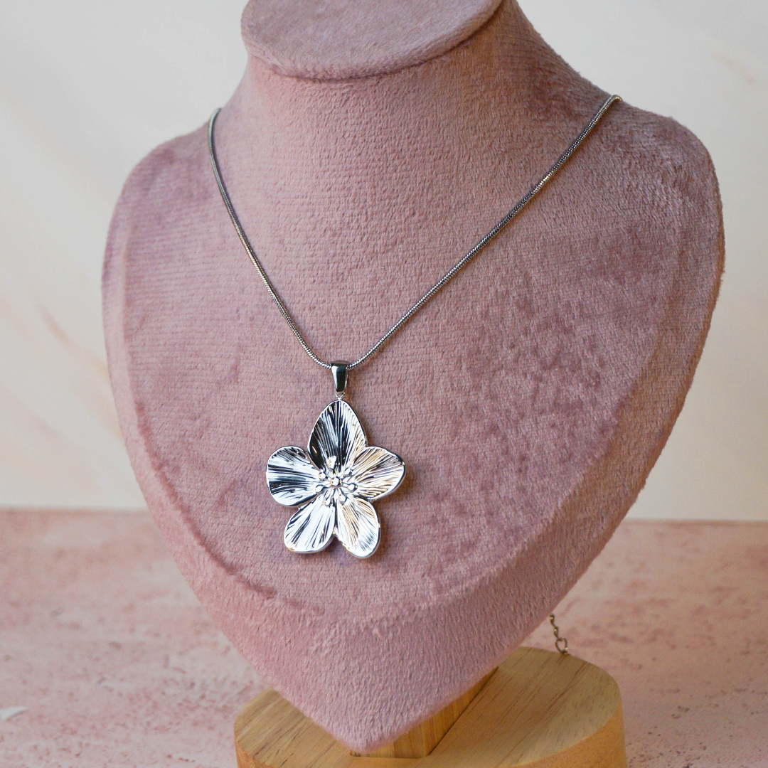 Collar Zana plateado
