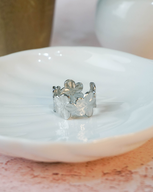 Anillo flores