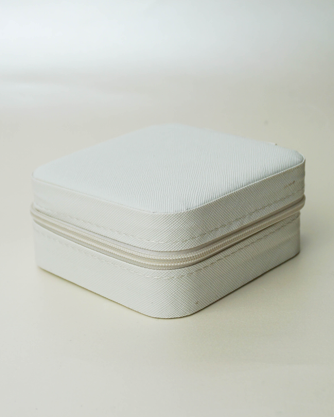 Joyero de viaje Blanco/Beige claro