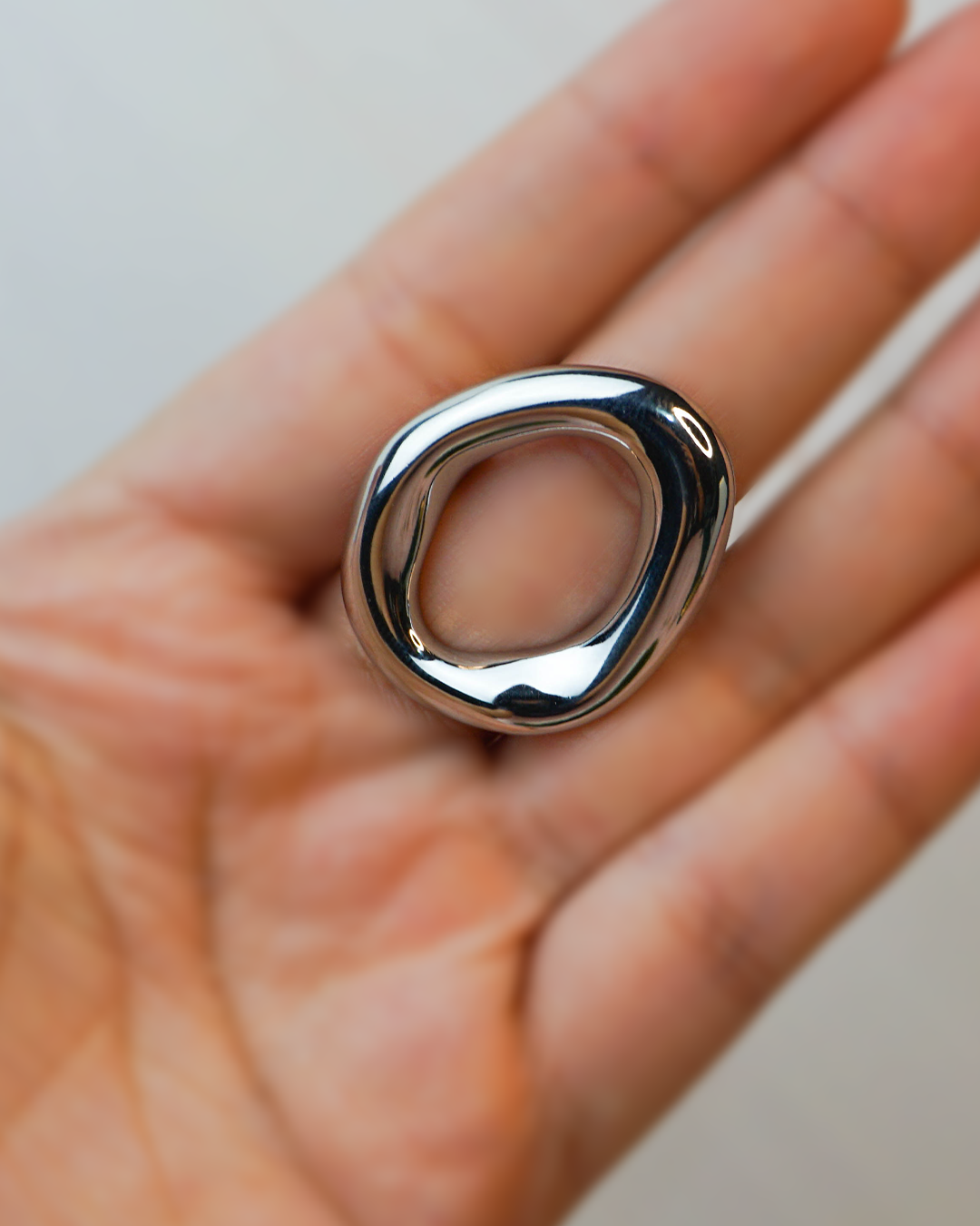 Anillo Babette XL plata