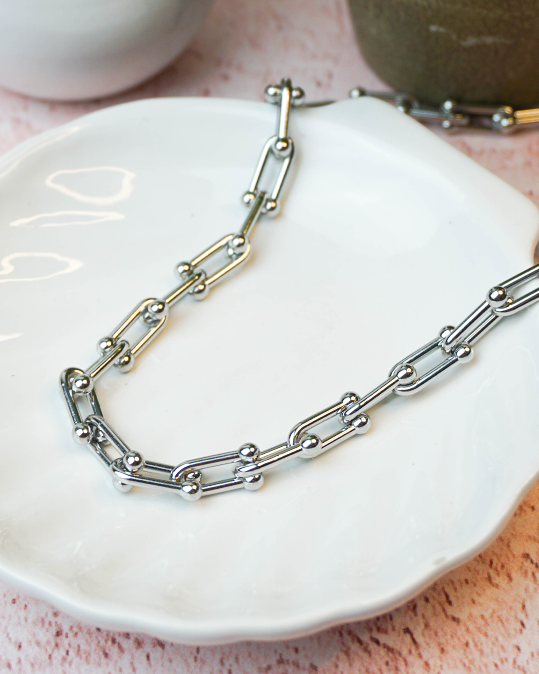 Collar Hanna Plateado