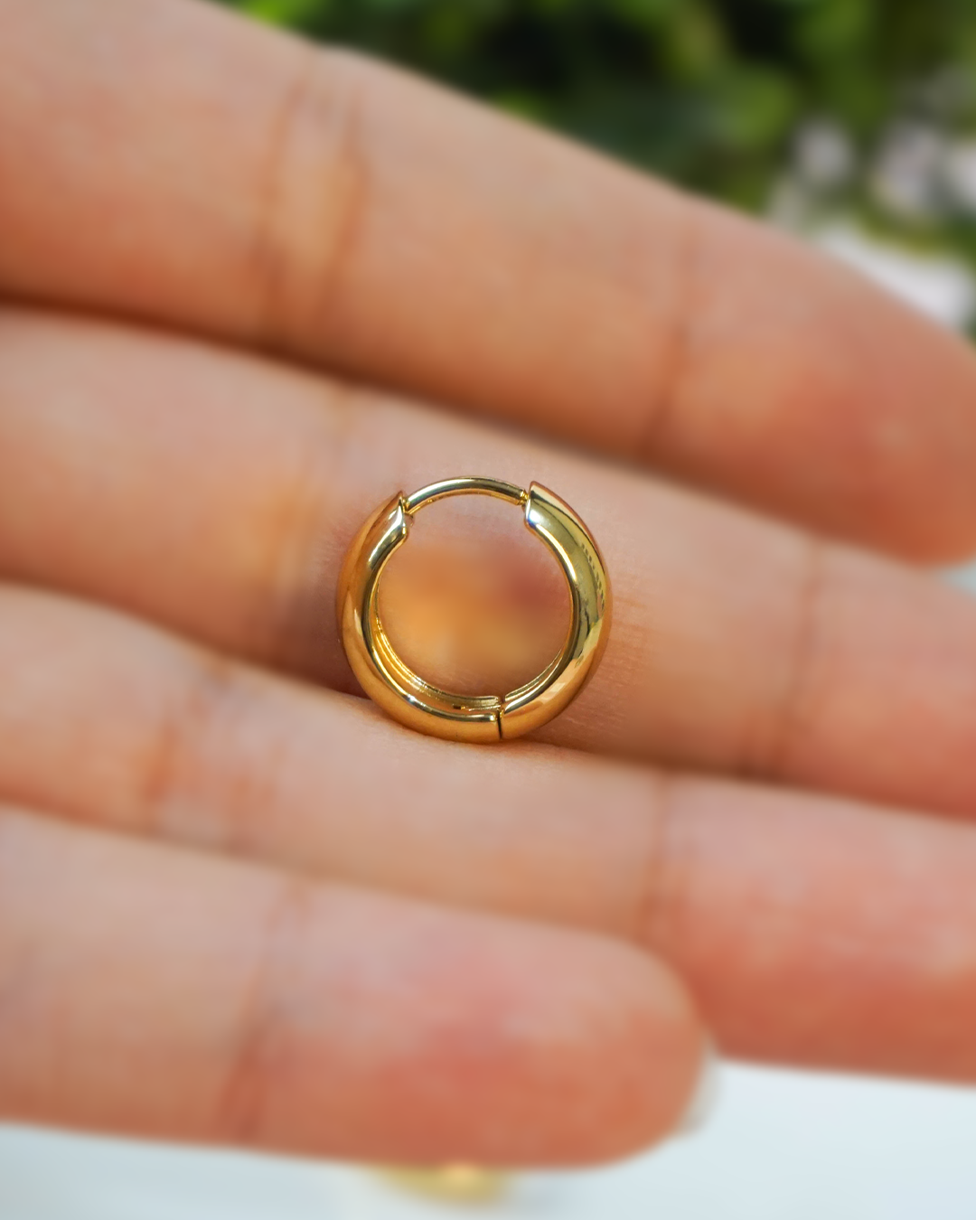 Aretes Raika dorados