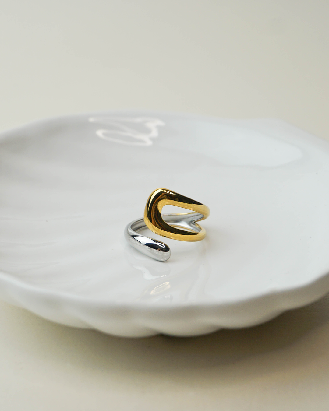 Anillo Suhey Bicolor