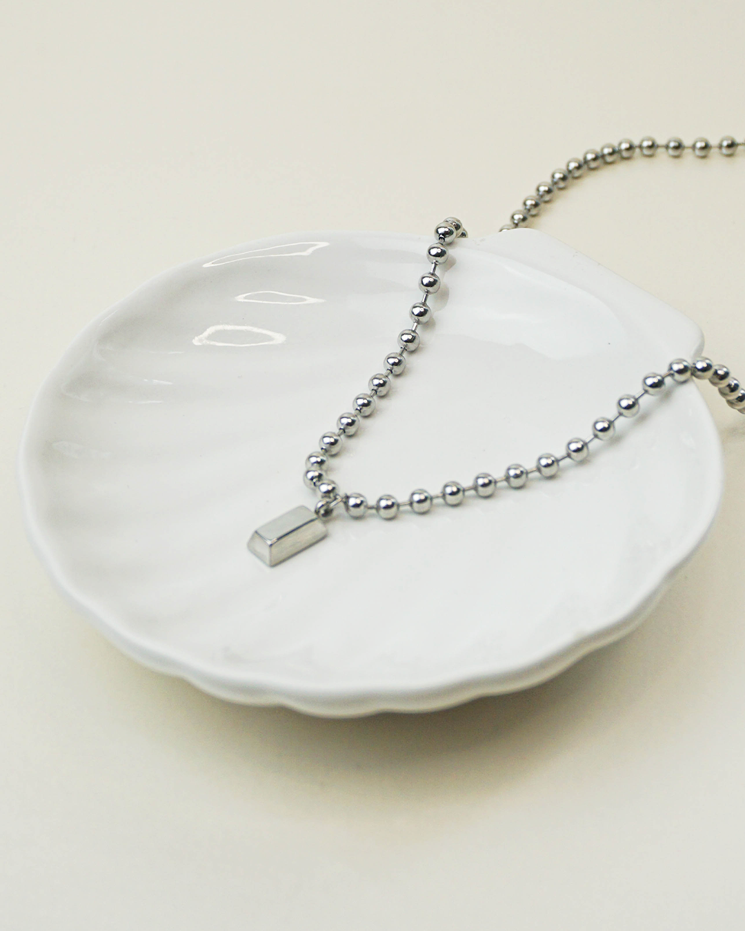Collar Briseida Plateado