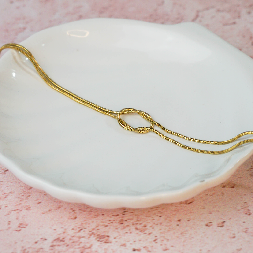 Pulsera Elena dorado