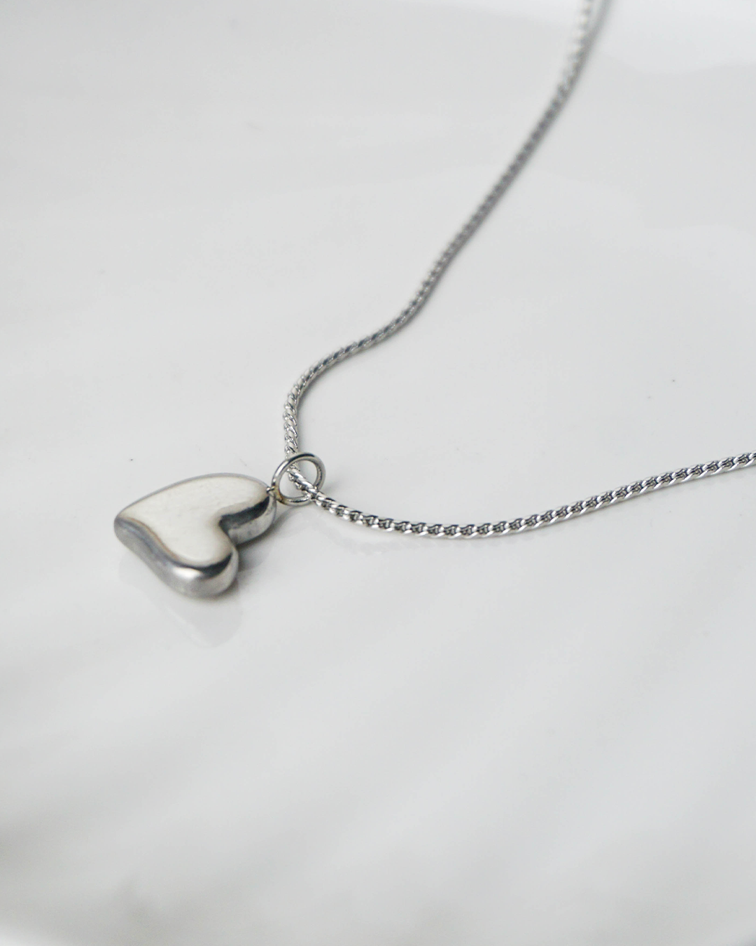 Collar Yannel Plateado
