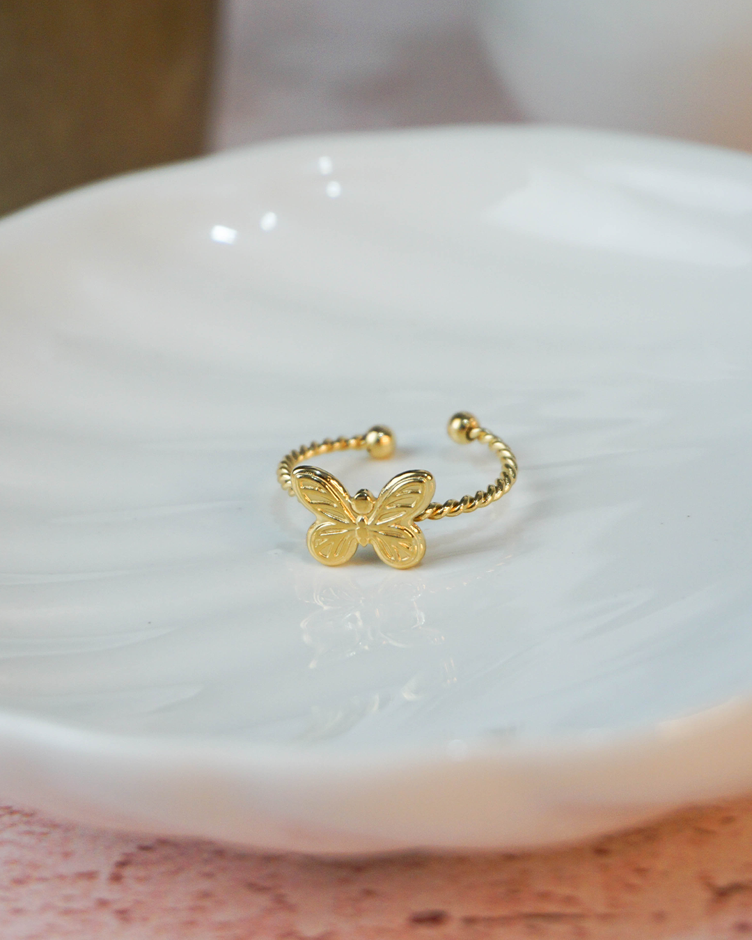 Anillo mariposa