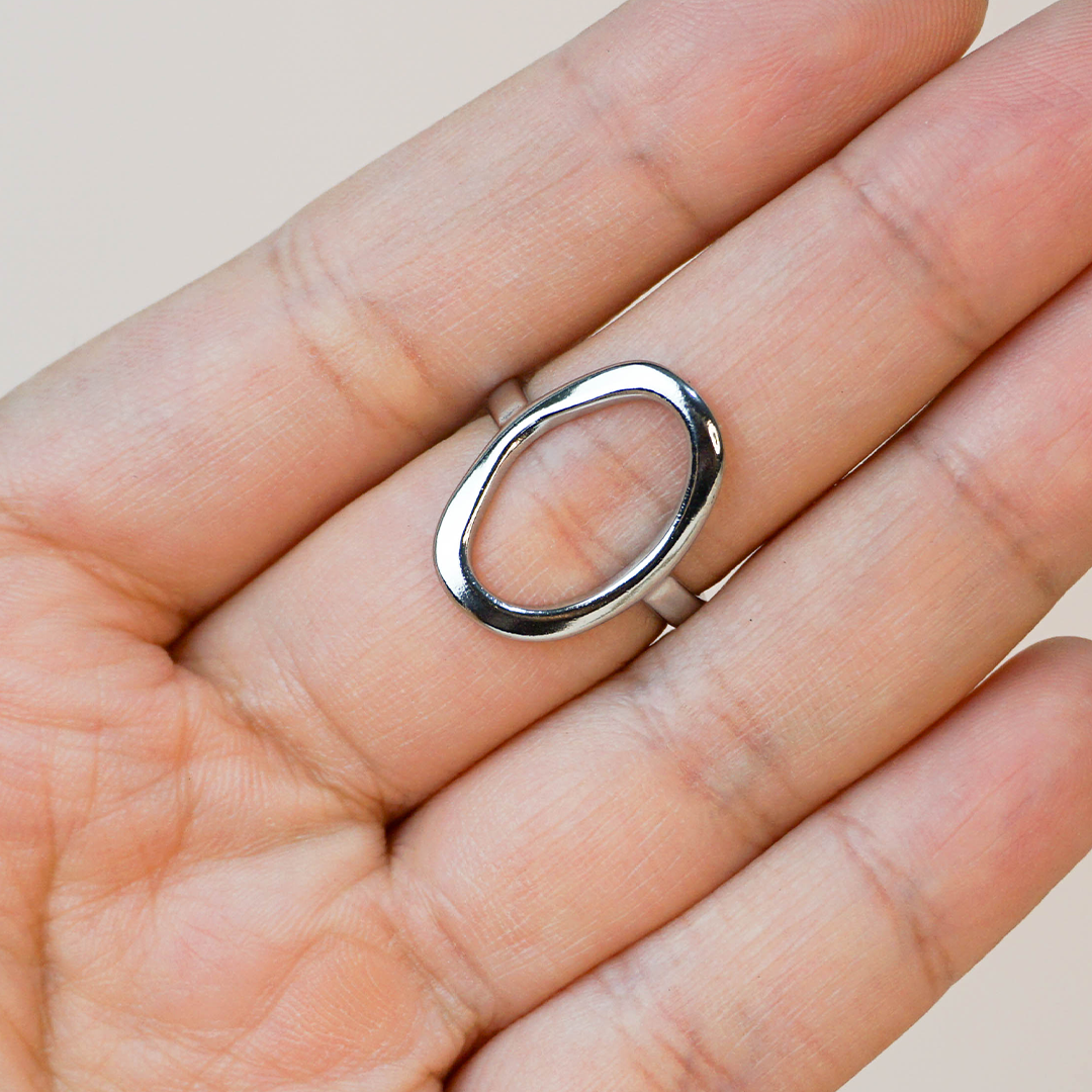 Anillo Melody plateado