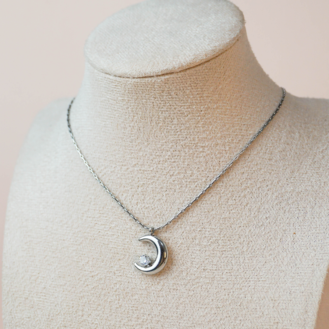 Collar Alondra plateado