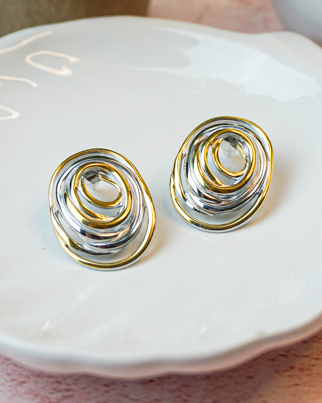 Aretes Renata Bicolor