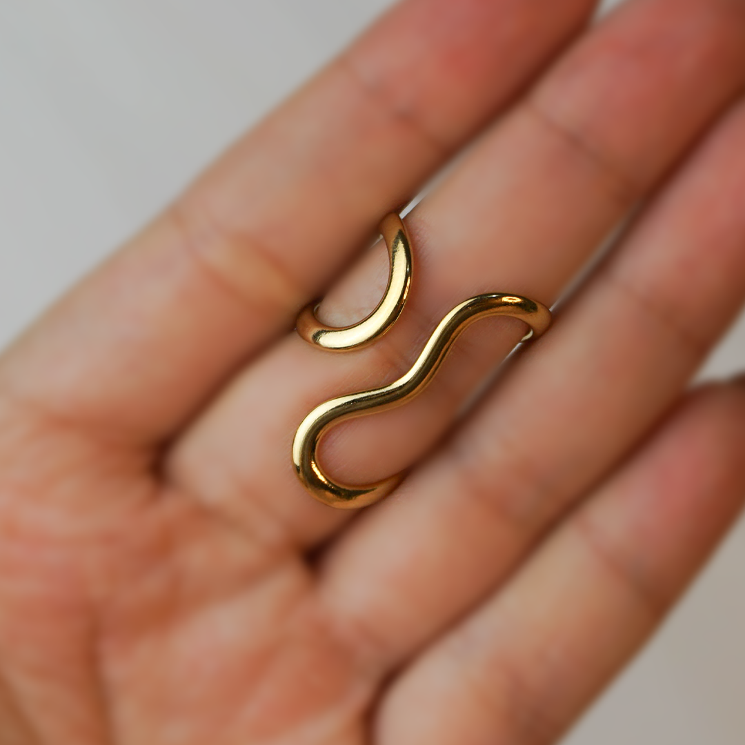Anillo Celia dorado