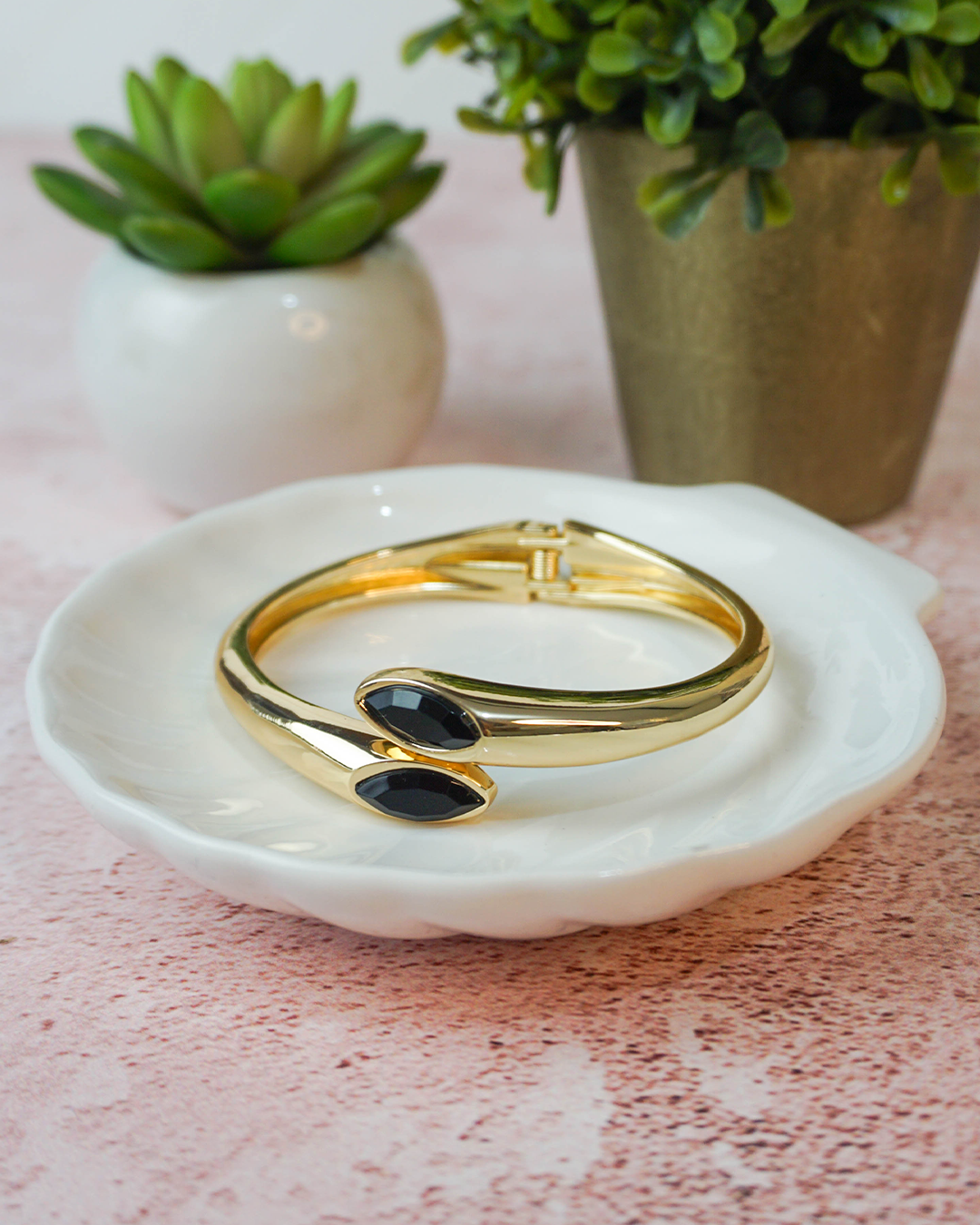 Brazalete Mireya negro