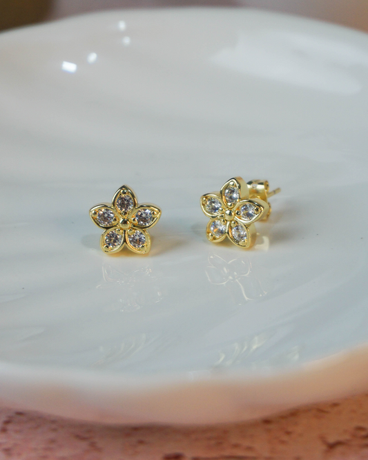 Aretes flor