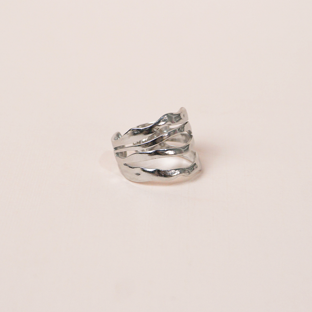 Anillo Kala plateado