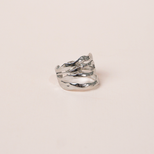 Anillo Kala plateado