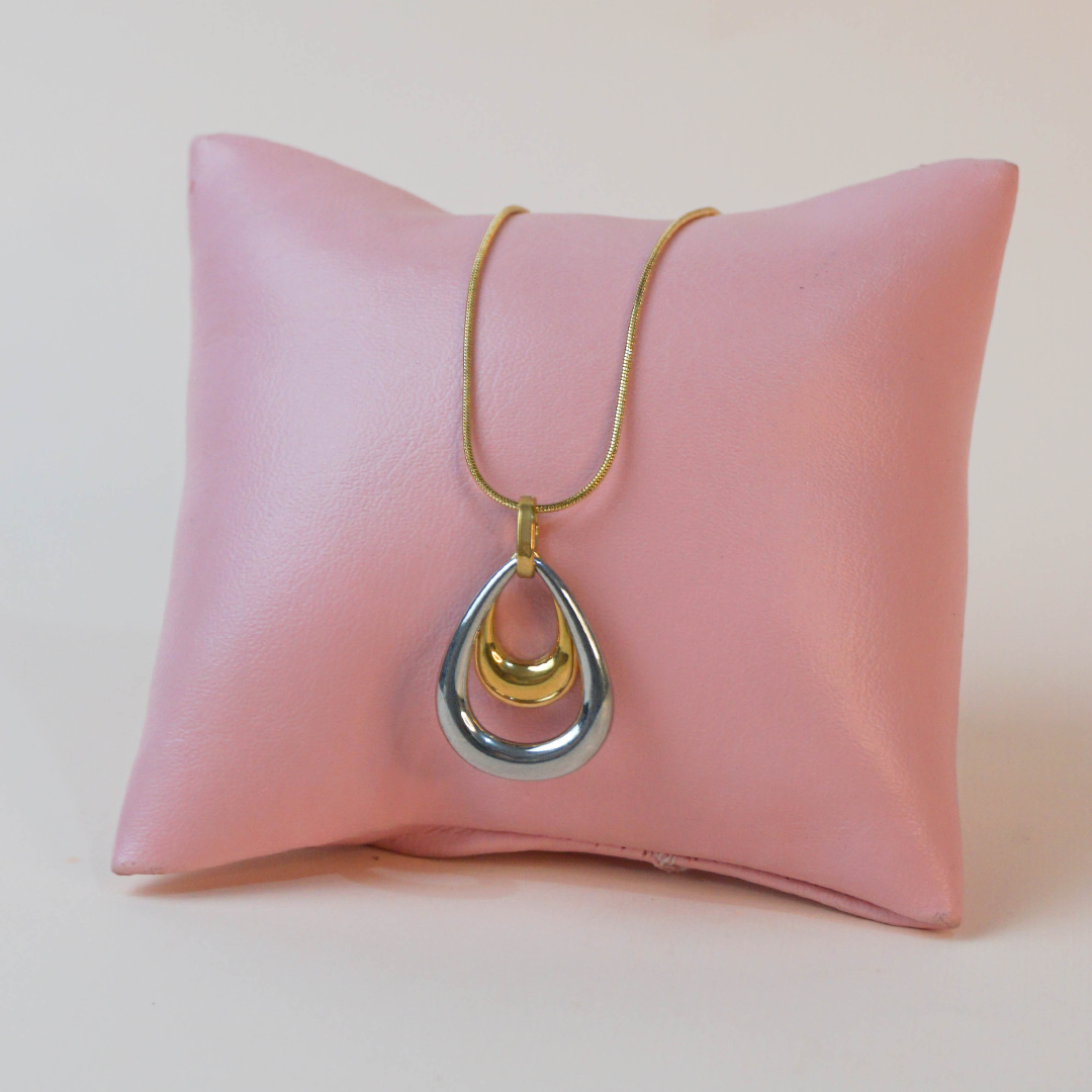 Collar Olga bicolor