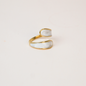Anillo Alice blanco