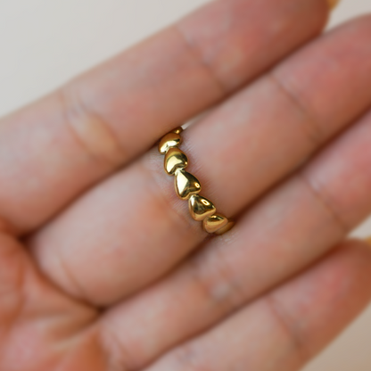 Anillo corazonada