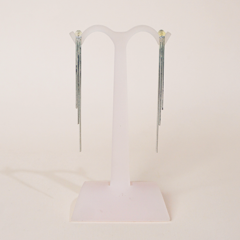 Aretes tres tiras
