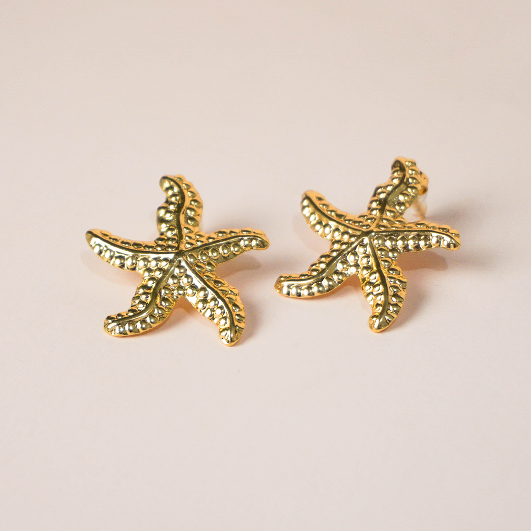 Aretes estrella de mar