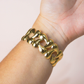 Pulsera rígida gotas