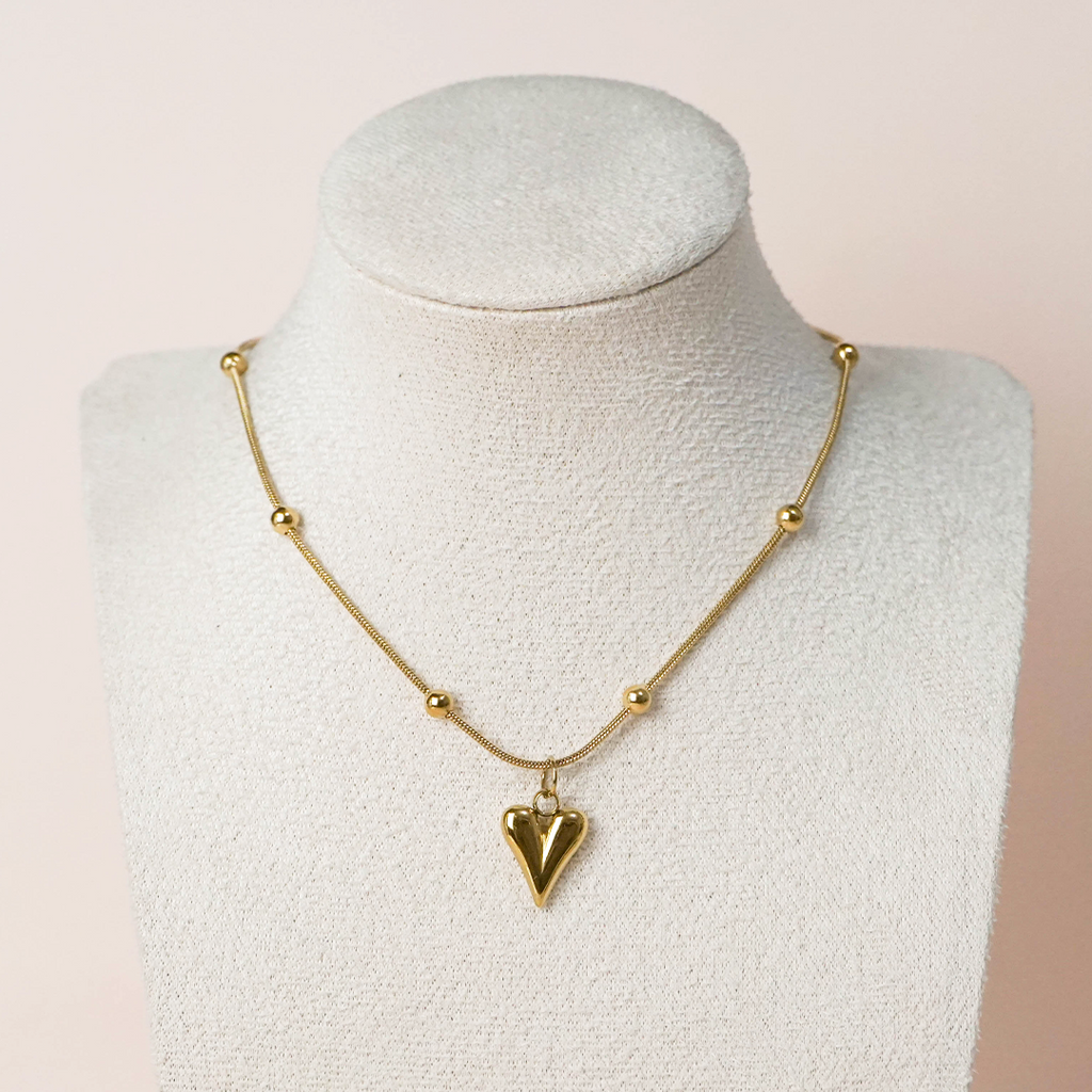 Collar corazón