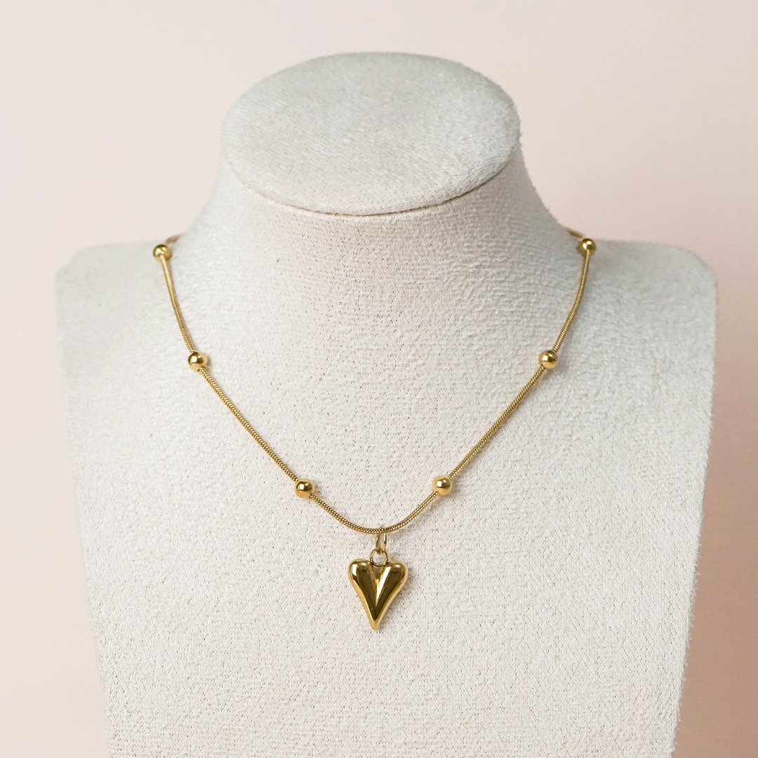 Collar corazón