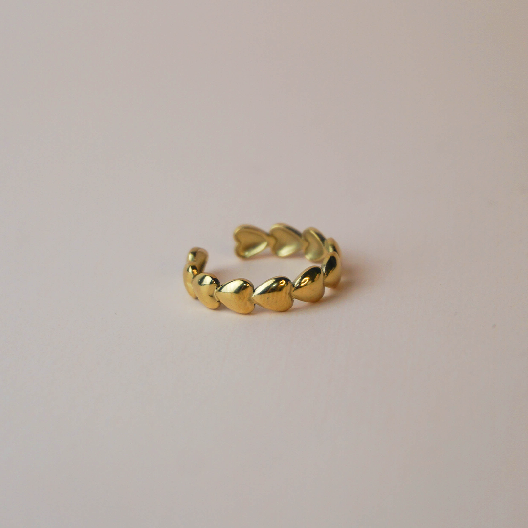 Anillo corazonada