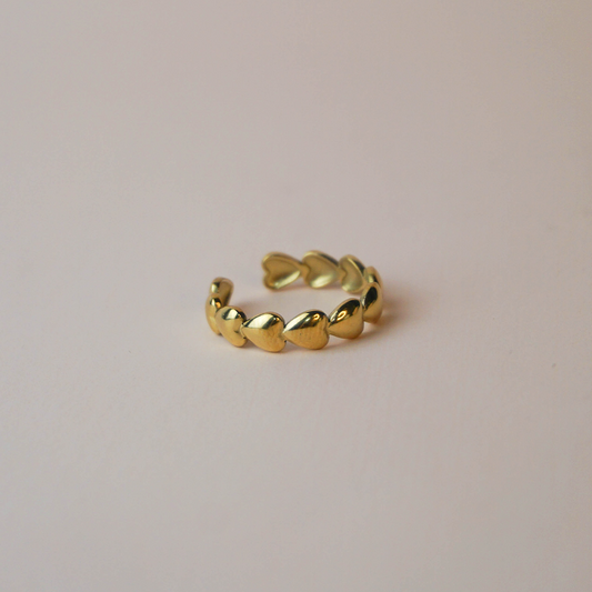 Anillo corazonada