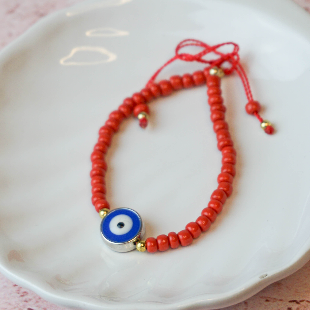 Pulsera ojo azul