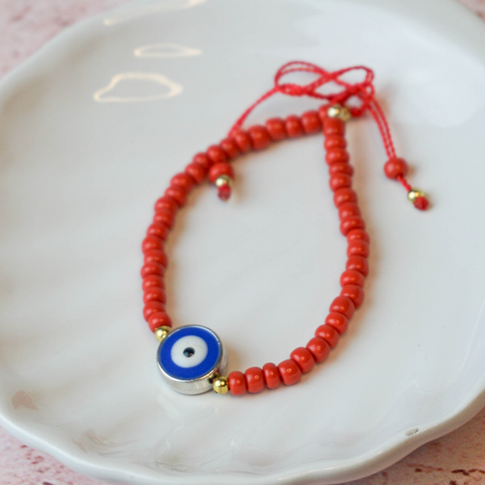 Pulsera ojo azul