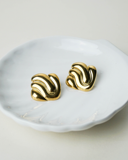 Aretes Mía Dorados