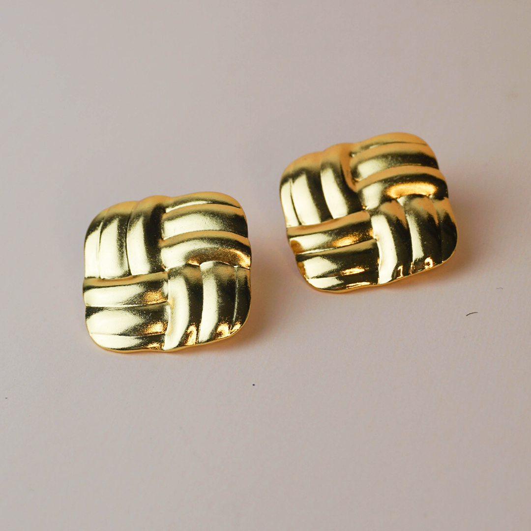 Aretes Lola dorados
