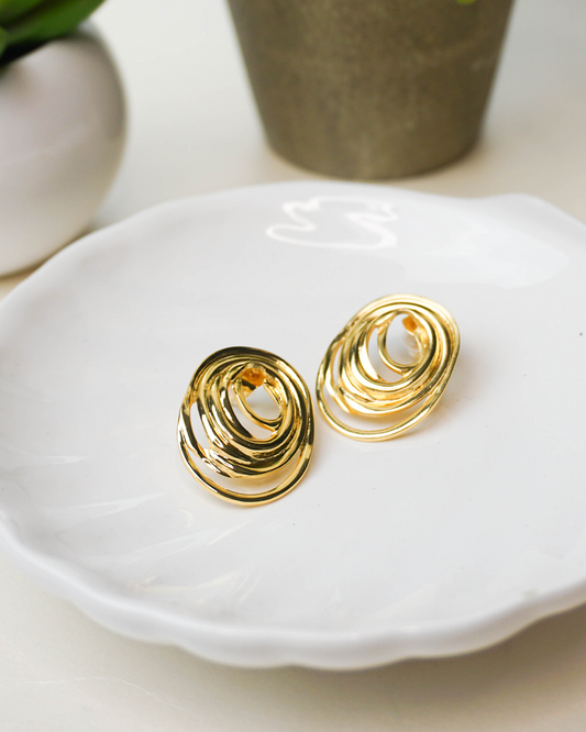 Aretes Renata Dorados