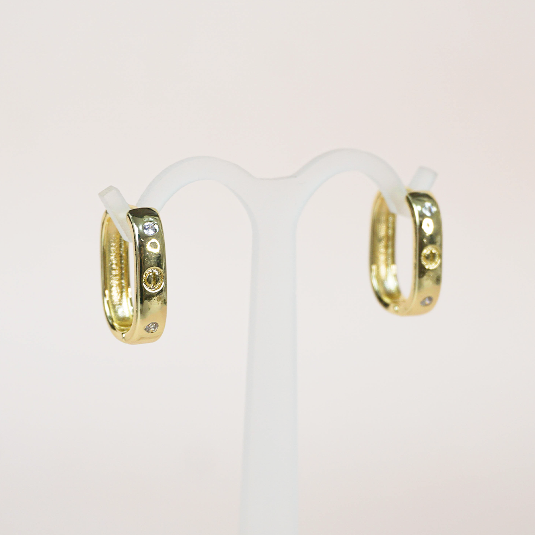 Aretes Hortensia
