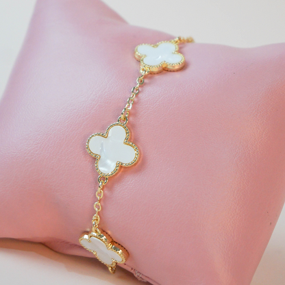 Pulsera Dafne chapa de oro