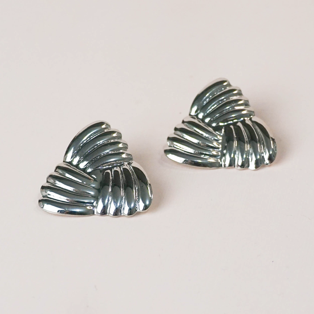 Aretes Abigail Plateados