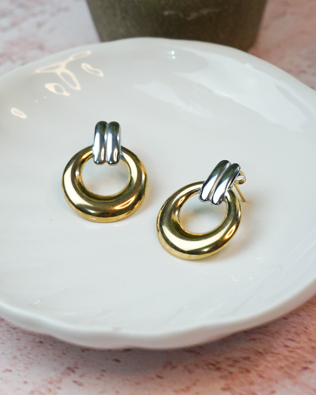 Aretes Cecilia Bicolor