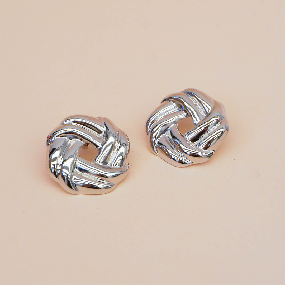 Aretes Octavia Plateados