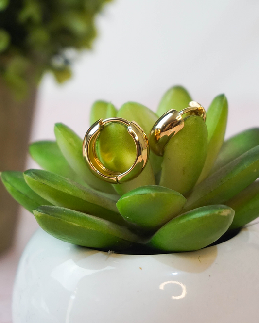 Aretes Raika dorados