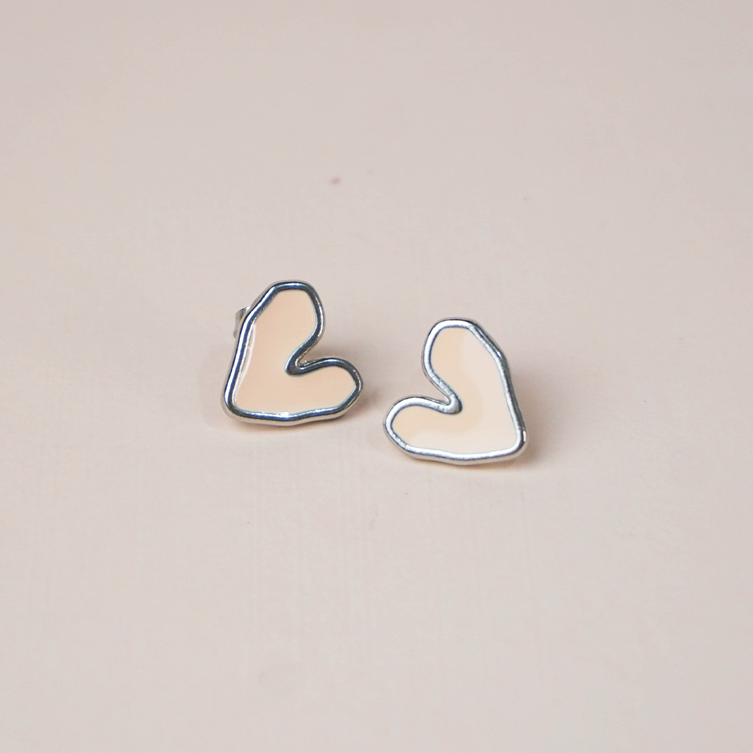 Aretes Aisha rosa palo