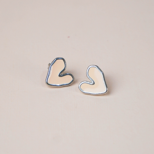 Aretes Aisha rosa palo