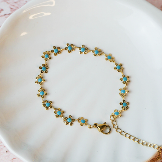 Pulsera flores