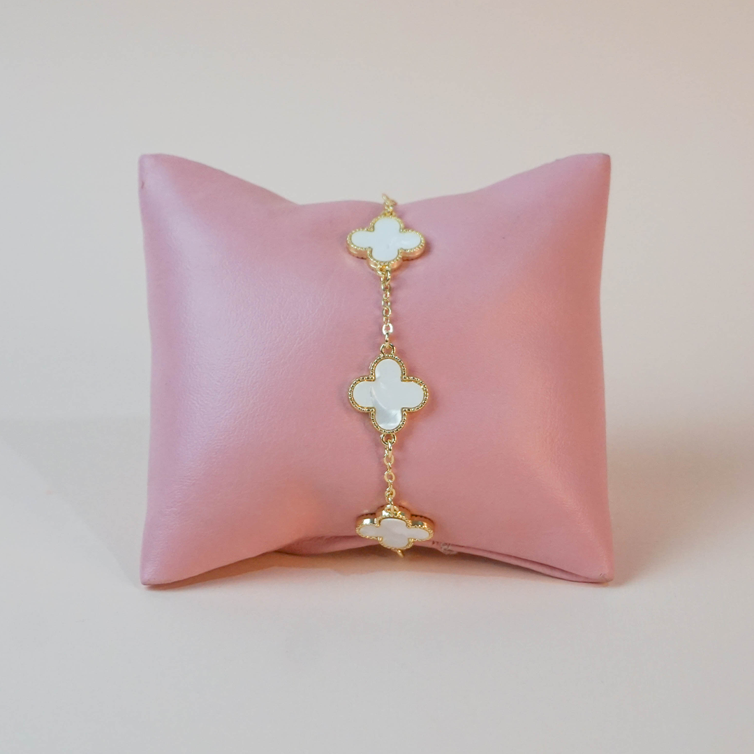 Pulsera Dafne chapa de oro