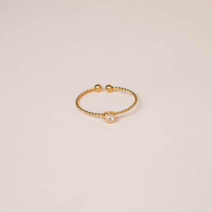 Anillo mini corazón