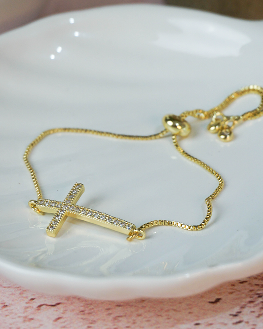 Pulsera cruz