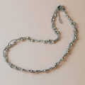Collar cadena tejida