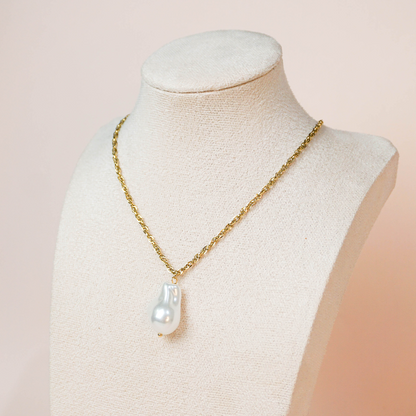 Collar perla barroca