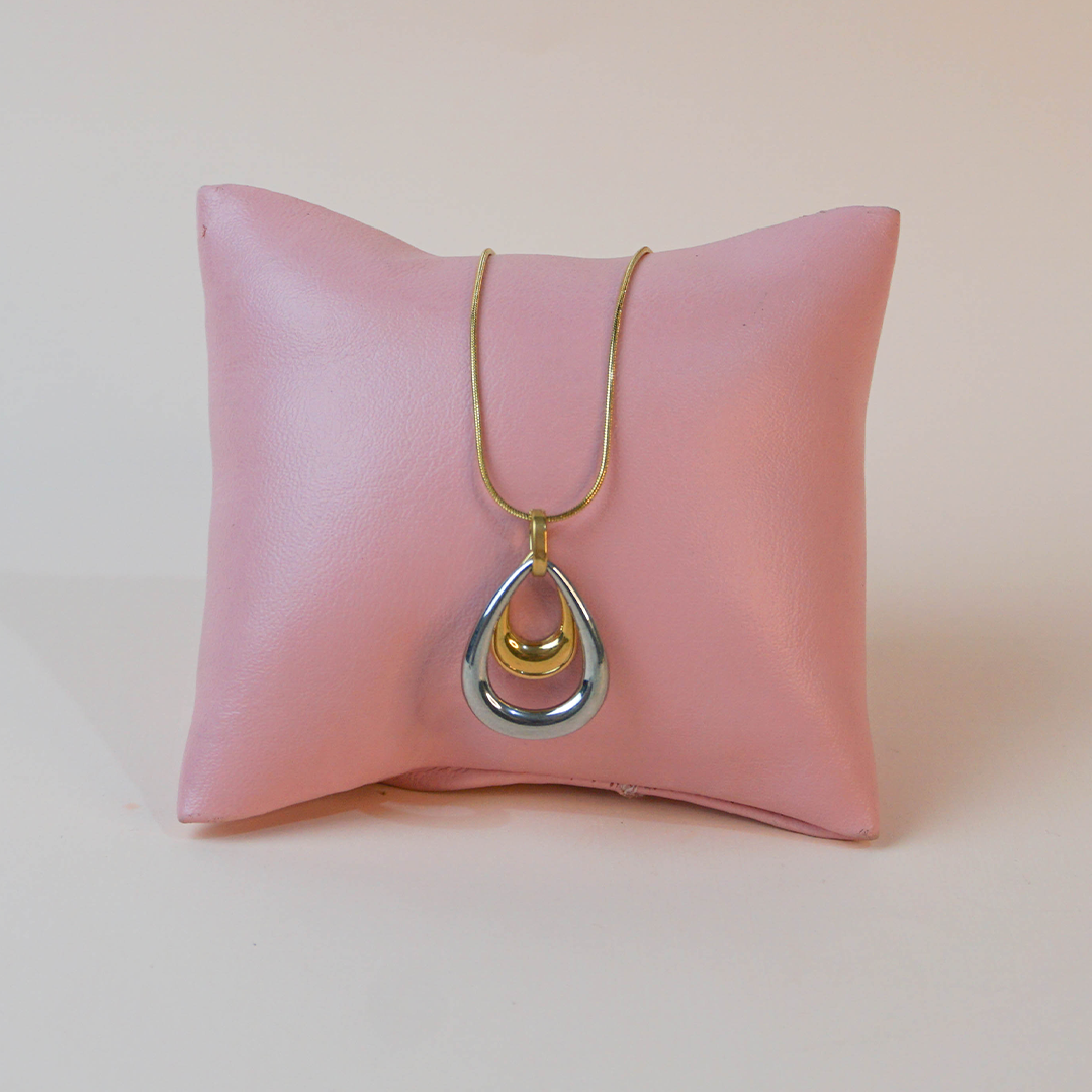 Collar Olga bicolor
