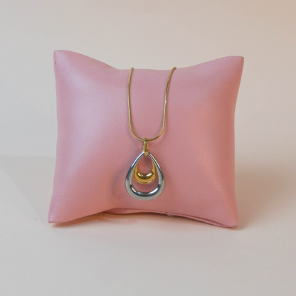 Collar Olga bicolor